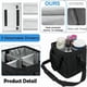 thumbnail image 4 of Bolsa de tela para transportar bebidas,plegable y portátil,soporte multiusos para café,leche,té y botellas de agua.Organizador de vasos para viajes al aire libre,camping,transporte público y, 4 of 5