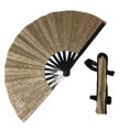 thumbnail image 4 of Ventilador portátil de rave de mano grande plegable para la decoración de baile de enfriamiento (L), 4 of 6