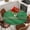 Green, variant on Green Wood Grain Round Tablecloth, Fitted Table Cover with Elastic for 36"-44" Round Tables, Farmhouse Texture Vintage Country Table Cloth Outdoor Indoor Dinning Party Waterproof Tablecloths