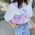 thumbnail image 4 of Retro Mujer Mariposa Cadena Underarm Bag Casual PU Bolsos pequeños (Púrpura) Likrtyny Para estrenar, 4 of 9