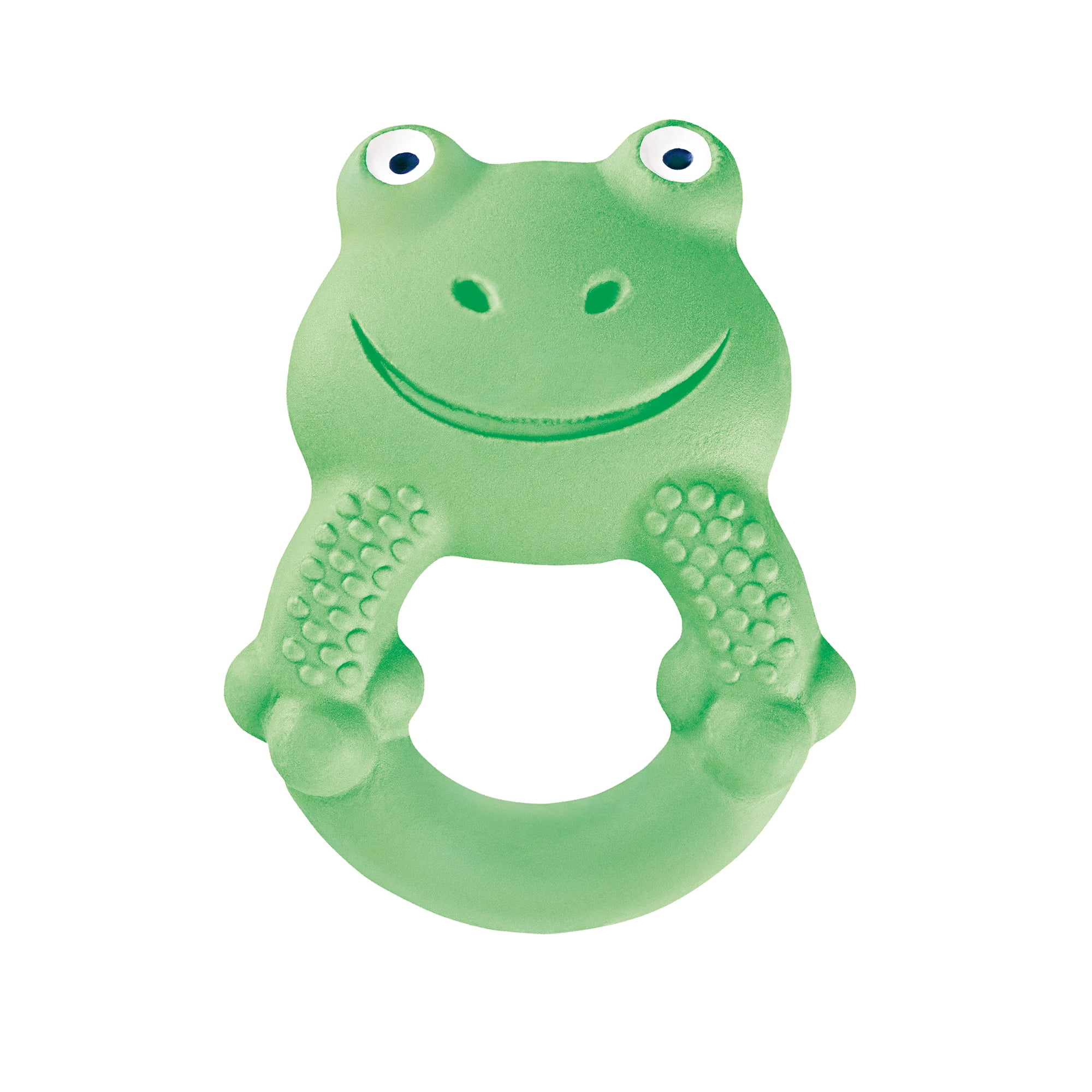 Baby Teether Frog Elephant Mitts Silicone Safe Soft Chew Molar Toy Teething Ring 