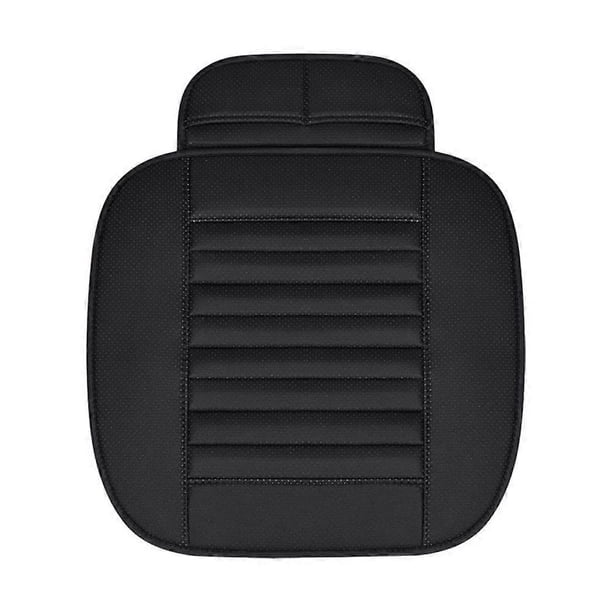 PU Leather Car Seat Cushion Front Car Seat Cushion Non Slip Universal Car Seat Protectors for Drivers and Office Workers