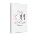 thumbnail image 2 of Scripture Walls Faith Hope And Love 1 Corinthians 13:13 Christian Wall Art Bible Verse Print Ready To Hang Unframed, 2 of 7