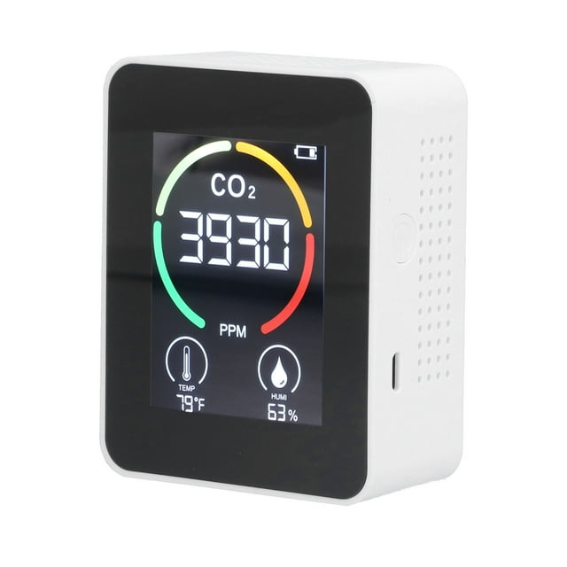 Monitor de CO2 Monitor de calidad del aire Pantalla a color inteligente para uso doméstico Amonsee Otros