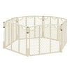 Versatile Play Space, Indoor & Outdoor Play Space, Portable, 18.5 Square Feet of Enclosed Space, Cream