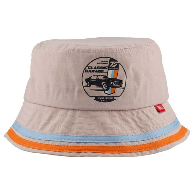 Garage Classic Cartoon Car -Kids Fedora Hat 4-8 Years (Beige)