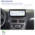thumbnail image 6 of SNATEEN 12.3 inch Linux Carplay Screen/Radio/Multimedia Player for Audi Q5 2009-2017 Universal Car Navigation/GPS Upgrade Headunit Display 1080P Touch Screen Replace System, 6 of 10