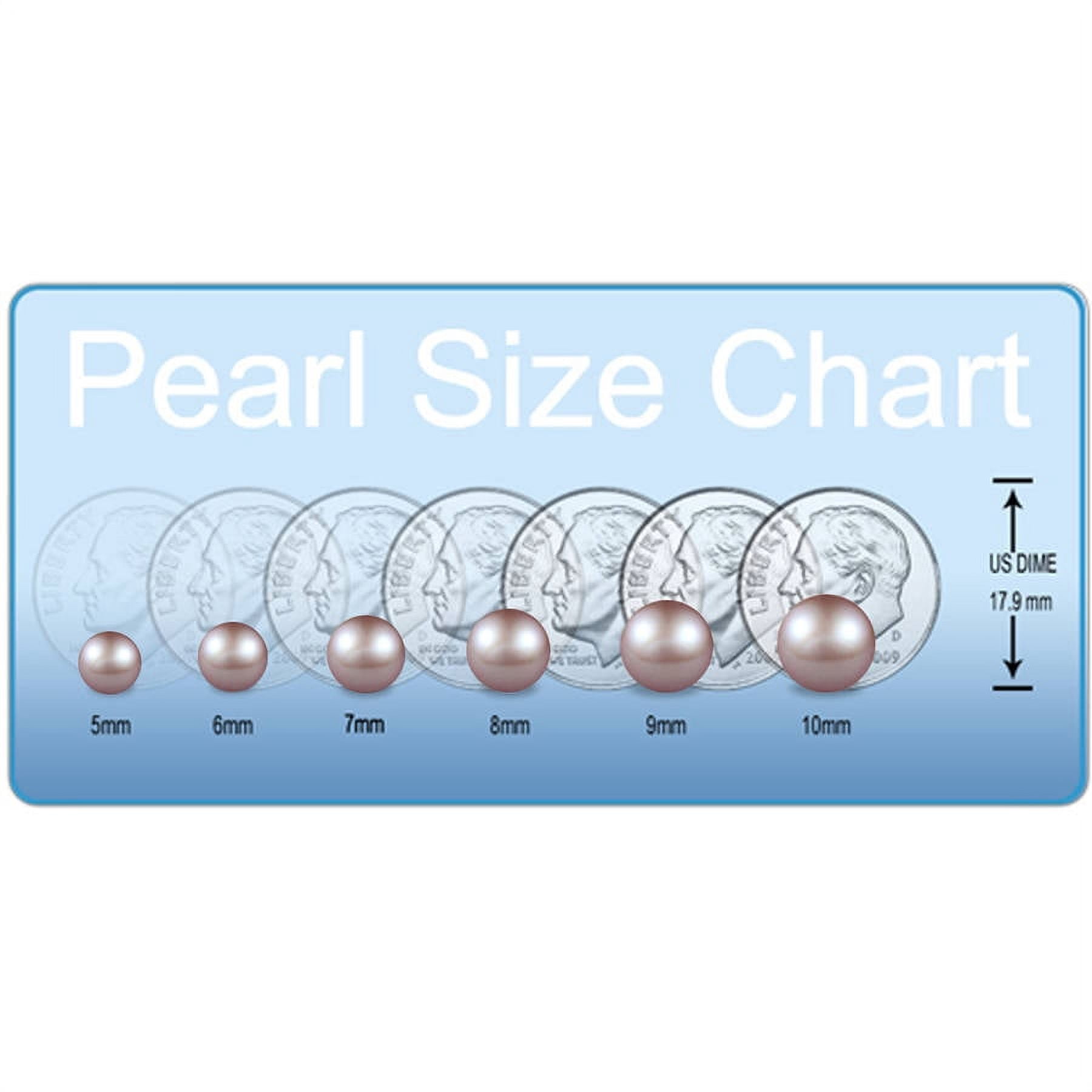 ADDURN Sterling Silver Round Pink 6-7mm Freshwater Cultured Pearl Screw-Back Stud Earrings