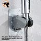 thumbnail image 5 of Billuyoard Soporte para cabezal de ducha, soporte para rociador de baño, extraíble, Universal, adhesivo, Clip para baño, soporte para colgar, bañera, Juegos de accesorios de baño Billuyoard JJ17002-00, 5 of 6