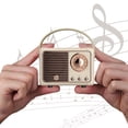 thumbnail image 4 of Haut-parleur Rétro Blue-tooth Radio FM Vintage Haut-Parleur Rétro Sans Fil avec un Style Classique à l'Ancienne, 4 of 8
