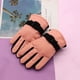 thumbnail image 1 of Guantes de esquí para niños, forro polar, resistentes al frío, cálidos, para niños y niñas, impermeables, para jugar en la nieve, a prueba de viento, para montar en invierno, 1 of 5