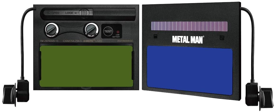 Metal Man Variable Shade Auto Darkening Welding Helmet