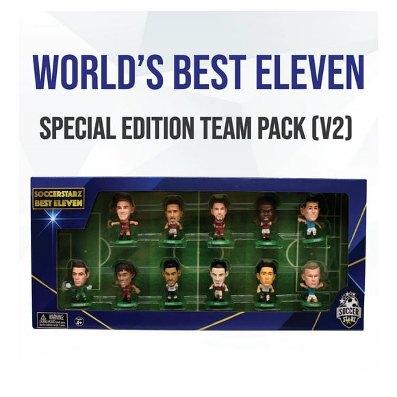 SoccerStarz: Meilleur Paquet d'Équipe Eleven - Figurines V2