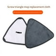 thumbnail image 3 of 10PCS Triangle Microfiber Cloth Dust Mop Replacement Pads Glass Cleaning Microfiber Sweeping Rags Floor, 3 of 9