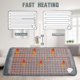 thumbnail image 3 of Electric Heating Pad With 9 Heating Timed Physi Apy Blanket (european Regulations), 3 of 4