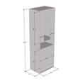 thumbnail image 4 of Vision 04 24" Bookcase, 4 of 4