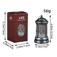 thumbnail image 2 of Adornos navideños, adornos navideños, regalos navideños Hong Kng Love New Christmas Style Lantern Santa Claus Night Light Portable Small Oil Lamp Christmas Costume Small Ol Lamp, 2 of 2