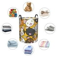 thumbnail image 6 of ZICANCN Cute Yellow Cat Laundry Basket Organizer , Dirty Clothes Hamper for Bathroom Kids Girls Boys Laundry Hamper Small, 6 of 8