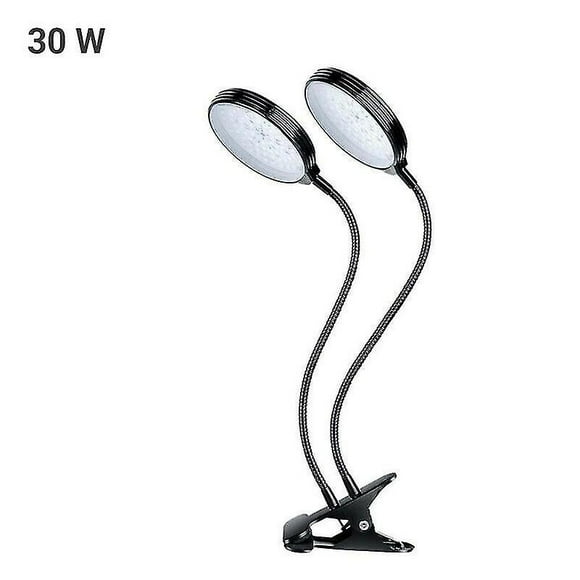 Growth charts 30w 1/2/3 head usb led grow light uv growing lamp indoor plants hydroponic lamps (HTOOQ)