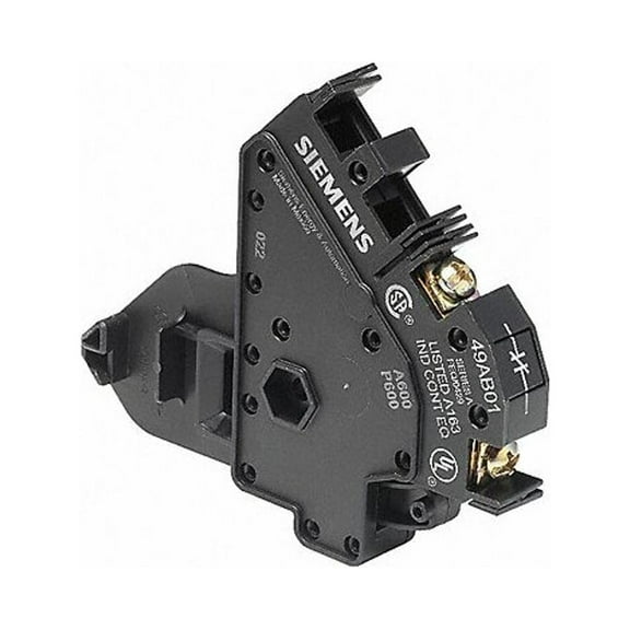 Siemens Auxiliary Contact,1NC 49AB01