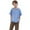 183Blue609, variant on Summer Boys Medium Sized Breathable Mesh Solid Color Quick Drying O-Neck Short Sleeved T Shirt Breathable Toddler Blouses Tops