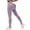Purple, variant on Women's High Waisted Butt Lifting Leggings Stretchy Yoga Workout Pants