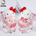 thumbnail image 2 of Llavero Kawaii Sanrio de peluche de Hello Kitty, muñeco de peluche de Anime, animales de peluche, decoración suave, mochila colgante, regalo para niña YAOSANBAO BAO unisex, 2 of 2