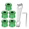 thumbnail image 1 of 5PCS Bike Chainring Bolts 4.9mm Single Chainwheel Screws with Mounting Wrench, 1 of 6