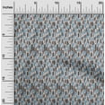 thumbnail image 1 of oneOone Silk Tabby Fabric Parallelogram Geometric Print Fabric BTY 42 Inch Wide, 1 of 4