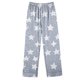 thumbnail image 3 of Puntoco Ropa de dormir para mujer, pijama informal de manga larga con estampado de moda para mujer, pantalones y blusas casuales, 3 of 4