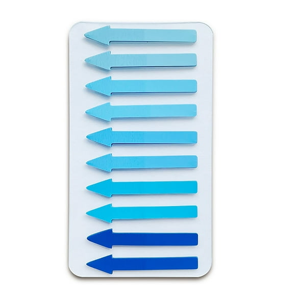 Vaidha PET Arrowss Mark Stickys Note Book Color Highlighted Indexs Sticker Note Sticker Watertight Small Strip Bookmark