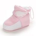 thumbnail image 6 of Boots Gift for Girls Infant Baby Slippers Girls Boys Booties Warm Baby Socks Shoes Newborn Crib Shoes Baby Footwear Prewalkers Save Big, 6 of 9