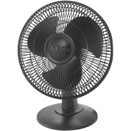 Lasko 12" Table Fan in Black
