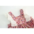 thumbnail image 6 of Odeerbi 2025 Summer Baby Girls' Sleeveless Lace Suspender Dress Floral Children's Clothing, 6 of 9