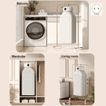 thumbnail image 4 of Clothes Dryer with Heater Fan, Travel Garment Drying Hanger Laundry Air Dehydrator with Timing Function US Plug, 4 of 6