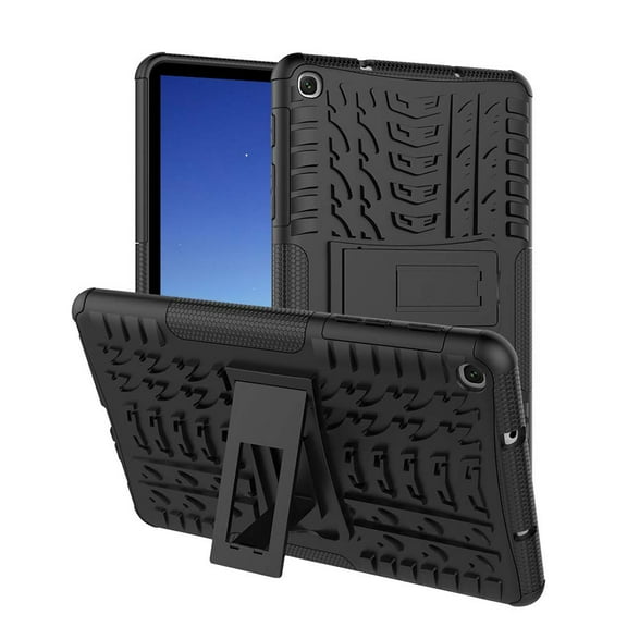 For Galaxy Tab A 8.0 inch SM-P200 Case ,Mignova Heavy Duty Hybrid Protective Case with Kickstand Impact Resistant for Samsung Galaxy Tab A 8.0 inch SM-P200/ SM-P205(Black)