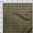 thumbnail image 2 of oneOone Georgette Viscose Fabric Tartan Check Print Fabric BTY 42 Inch Wide, 2 of 4