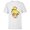 White, variant on Disney Peter Pan Tinker Bell Pixie Fairy Big Face Costume - Short Sleeve T-Shirt for Kids - Customized-White