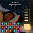 thumbnail image 4 of RKSTN night light Dimmable Night Light For Kids And Adults, 16 Color Changing Mood Lamp Rechargeable With Remote Control Decorative Lighting For Home Party Bar, 4 of 7
