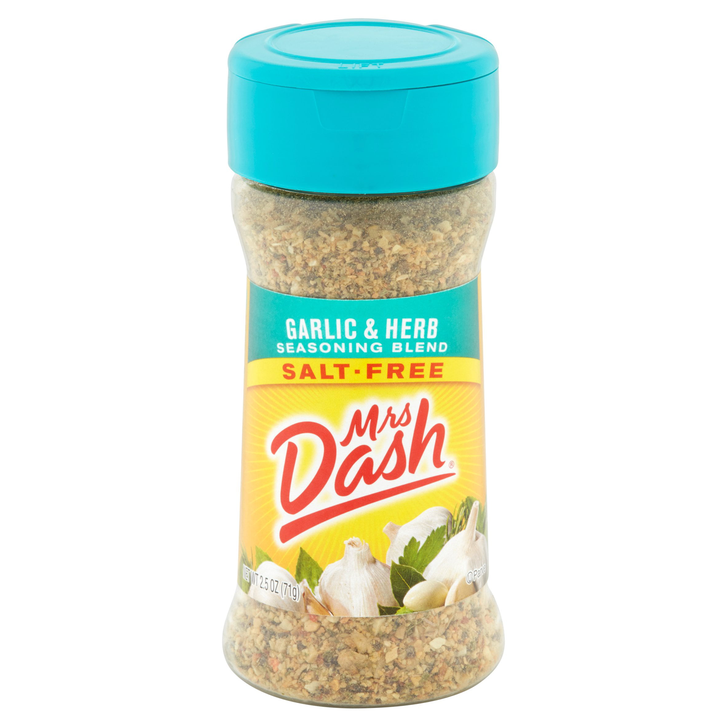 Mrs Dash Garlic Herb Seasoning Blend, 2.5 oz (Pack of 12) 605021000888