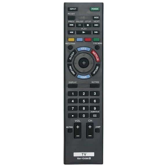 New RM-YD096 Replace Remote Control fit for Sony TV KDL-60R551A KDL-70R550A KDL-50R550A