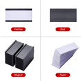 thumbnail image 4 of 150 Soportes Magnéticos para Etiquetas con Soportes Magnéticos para Tarjetas de Datos con Protectores de Plástico Transparente para Estantes de Metal (1 x 2 Pulgadas), 4 of 7