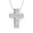 925 Sterling Silver, variant on Fine Jewelry Sterling Silver Diamond Cross Pendant Necklace (1/2 cttw, I-J Color, I2-I3 Clarity), 18"