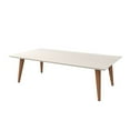 thumbnail image 4 of Utopia 11.81" High Rectangle Coffee Table with Splayed Legs in White Gloss, 4 of 4