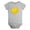 Gray Type B, variant on Fruit Lemon Image Print Rompers For Babies, Newborn Baby Unisex Bodysuits, Infant Jumpsuits, Toddler 0-24 Months Kids One-Piece Oufits (Gray, 0-6 Months)
