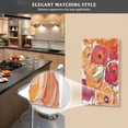 thumbnail image 5 of Yayeee Toggle Light Switch Wall Plate 1-Gang 4.5"x2.7" Home Decorative Outlet Cover, Orange Hand Drawn Floral, 5 of 7