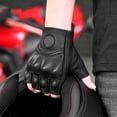 thumbnail image 4 of 1 Pair Motorcycle Gloves Breathable Shockproof Half Finger Outdoor Ridding Sports Gloves Climbing Supply, 4 of 8