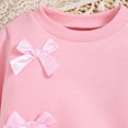 thumbnail image 5 of mgoYE Baby Girl Clothes 3 Months Ruffle Romper Toddler Girl Floral Cotton Pant Sets Girls Clothing Outfit(Pink,12-18 Months), 5 of 6