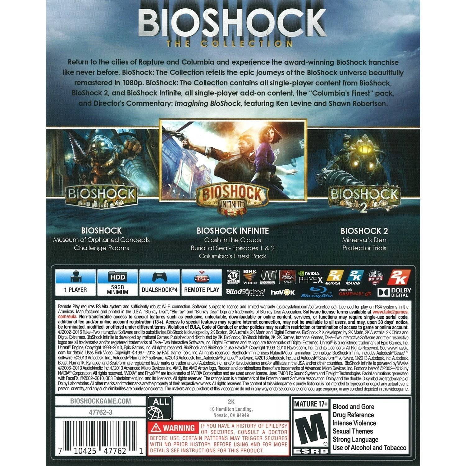 bioshock the collection ps4