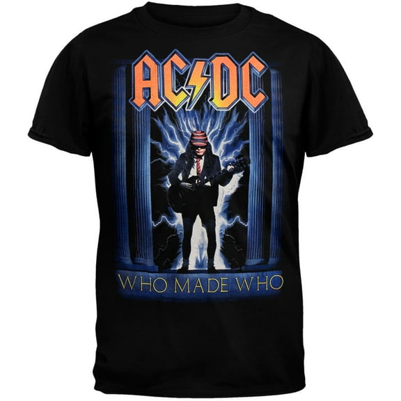 AC/DC Men's Giant Who Made Who Short Sleeve T Shirt